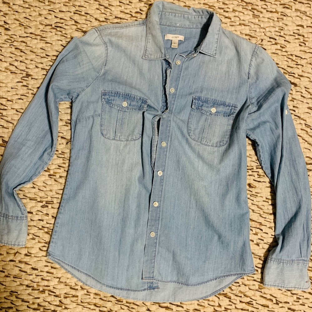 JCrew Jean Button Down